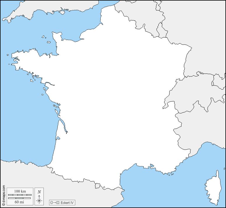 carte france